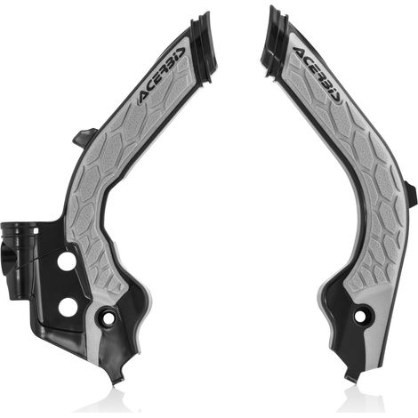 ACERBIS X-GRIP PARATELAIO HUSQVARNA FC / TC '19-'22, FE / TE '20-'23, GAS GAS EC / EC-F / MC / MC-F '21-'23 COLORE NERO / GRIGIO