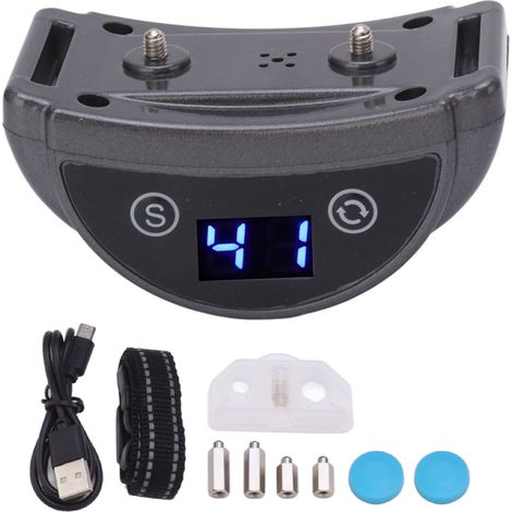Collier Anti-Aboiement pour Chien avec 3 Modes : Son, Vibration et Électricité Statique (1/5)