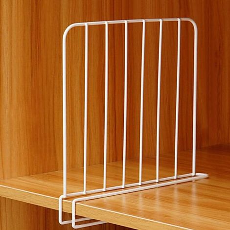5Entretoises pour Armoire, Organisateur de Vêtements, Séparateur d'Espace pour T-shirts (3pcs)-DELKEVIC (1/4)
