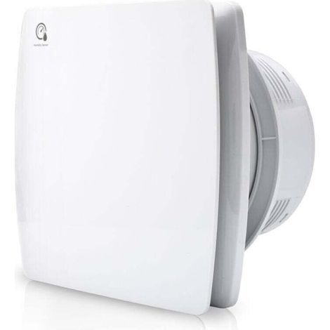 Ventilateur d'air de salle de bain capteur d'humidité , XU,minuterie de ventilateur 150mm ventilateur mural toilette encastrée - KZQ (1/4)