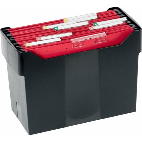 Scatola Archivio Archivo 2000 Archibox Nero Din A4 17 x 36,5 x 26 cm