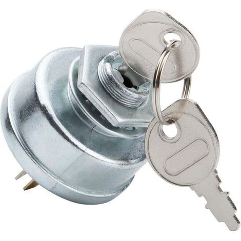 Interrupteur D Allumage - 5 Broches - Compatible MTD Husqvarna Stiga Scag John Deere - Pour Tondeuse Tracteur - 1 Unite (1/4)