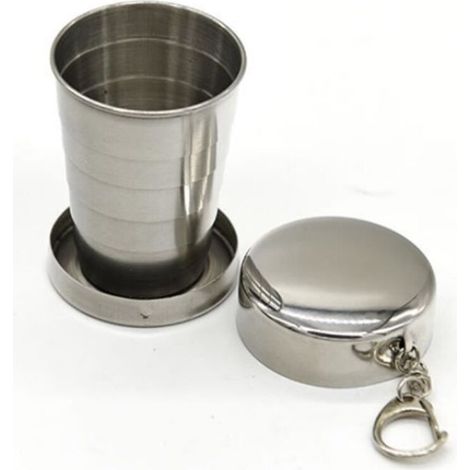 tasse acier inoxydable tasse rétractable pliage (1/4)