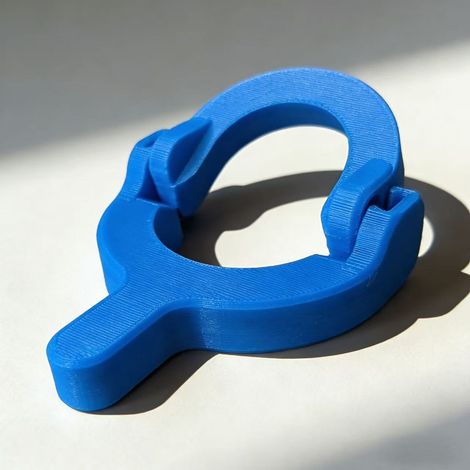 Cap opener, beer bottle opener, multi-functional bottle opener compatible with standard bottle caps - blue -