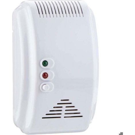 Détecteur de gaz naturels et soporifiques (Blanc)115x75x35mm 220V (1/5)