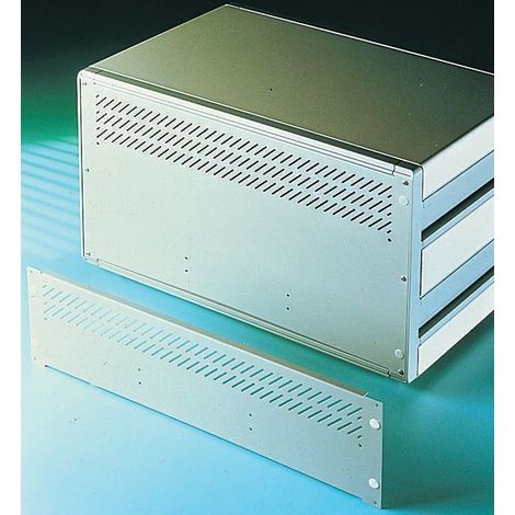 Panneau arrière 6U, 84HP, Gris ( Prix pour 1 )