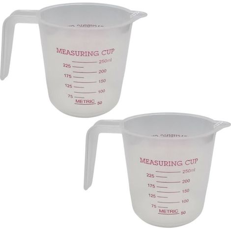 Ensemble tasses mesure plastique liquides, dosage cuisine/pâtisserie, ustensiles robustes pour mélanges précis (1/5)