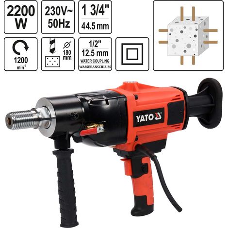 Kernbohrgerät 2200W bis 180mm Diamantbohrmaschine (1/5)