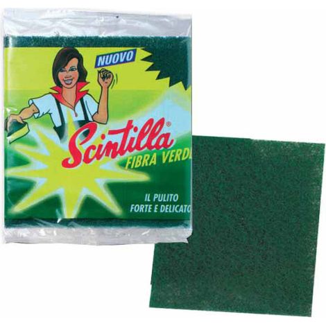 Fibra abrasiva verde scintilla