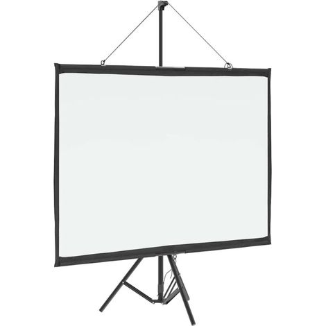 Écran de projection avec trépied 50 pouces 4:3 (1/5)