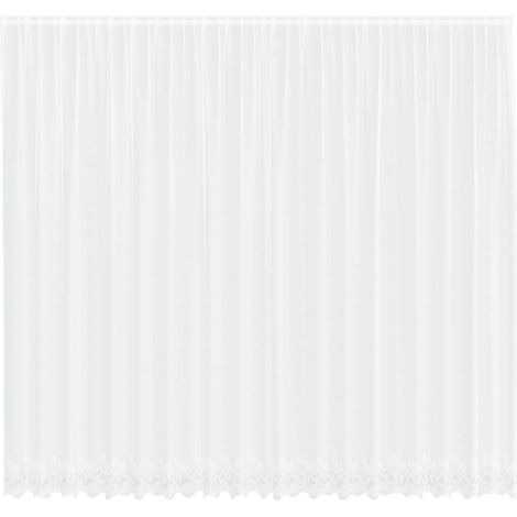 Maison Exclusive - Tenda in Pizzo con tende Bianco 300 x 500 cm Poliestere