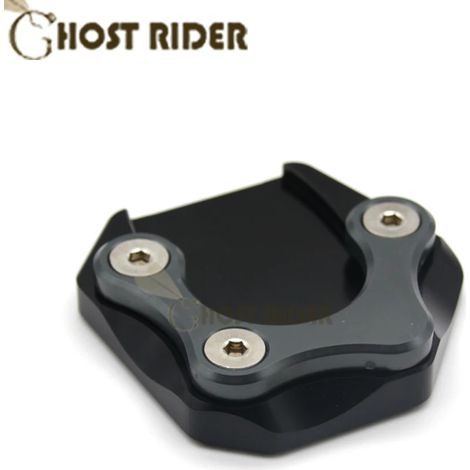 (Titane) Plaque de support d'extension de béquille latérale pour moto, compatible avec SUZUKI GSR750 GSR 750 2011-2016 maxpower (1/4)
