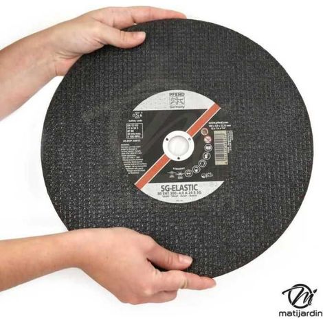 Disque à découper l'acier Pferd. Ø 300 mm. Al 22,2 mm. Ep 4 mm (1/4)