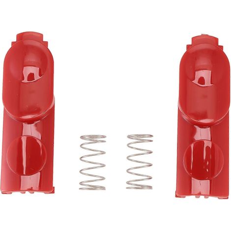 Deux boutons de fixation pour tête d'aspirateur compatibles avec les aspirateurs V7, V8, V10, V11 et V15, avec boutons de commutation à ressort. (1/5)