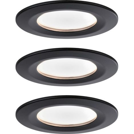 Paulmann Nova Einbau-LED-Spot schwarz 78 cm (1/5)