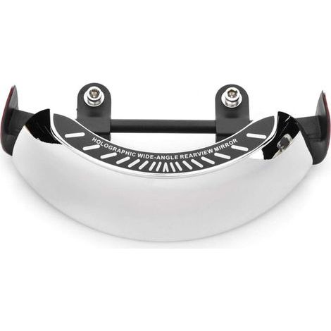 Lntyq Miroir d'Angle Mort de Moto 180° Rétroviseur de Motos Grand Angle Réglables Rétroviseurs Sécurité de Pare-Brise Universel pour Motos Scooters Voitures Angle Mort Moto (1/4)