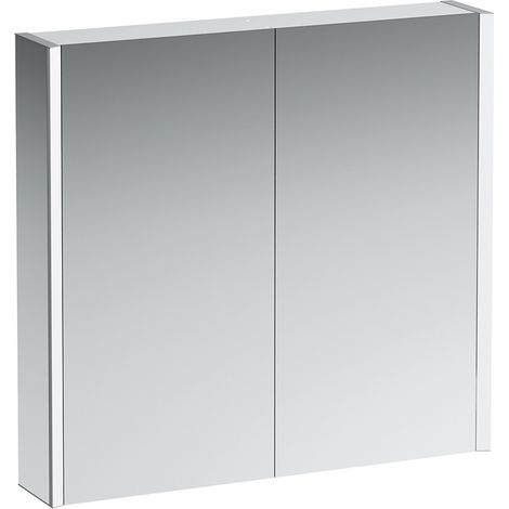 LAUFEN Châssis 25 armoire de toilette, éclairage vertical, arrêt