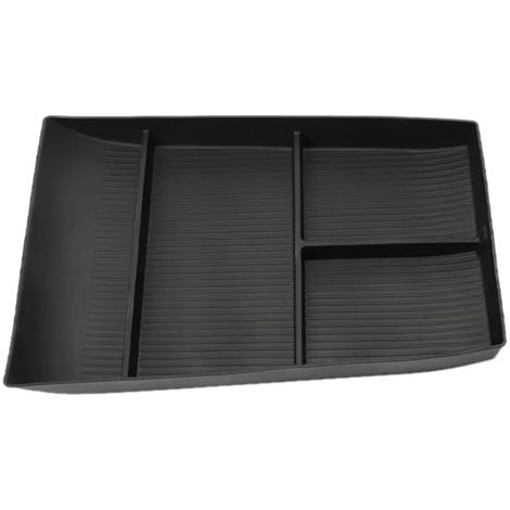 1 Farbe: Schwarz Material: Kunststoff Aufbewahrungsbox für die Mittelkonsole / Auto-Organizer. (1/5)