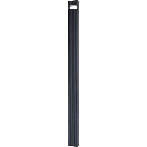 Lucande Farola exterior 'Tavion' en Negro de Aluminio