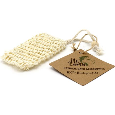 Sachet à Savon Nature - Sisal- Vendu par 1 (1/4)