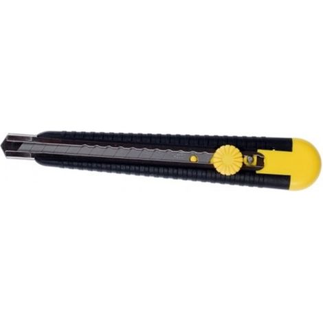 Cuchillo MPO. Cortador de 9 mm. Longitud 135 mm. diseño ergonomico. Kart .. Stanley