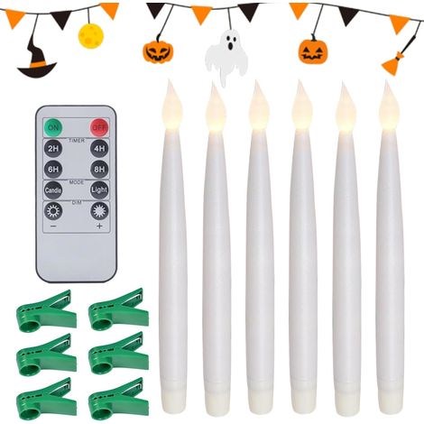Bougies Flottantes Sans Flamme à Piles Bougie Électrique LED (1/5)