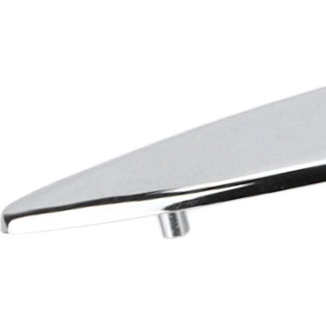 Chromleiste für die obere Stoßstangenverkleidung des FIAT 500 (2007–2015) – Strapazierfähiges ABS-Material – Passgenau gemäß Originalspezifikationen – 735455041 (1/4)