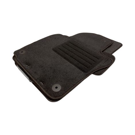 Tapis de moquette pour VW Golf 5 / 6 / Jetta (2005-2011) avec clips ronds