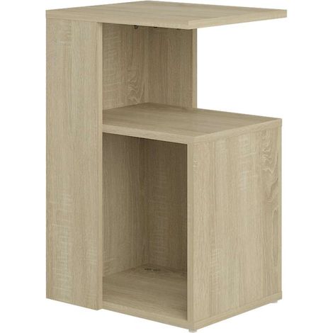 Maison Exclusive - Tavolino Rovere Sonoma 36x30x56 cm in Legno Multistrato (1/5)