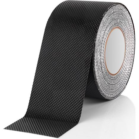 Cinta adhesiva de goma antideslizante, 5 cm x 5 m. Tira antideslizante para escaleras, cinta antideslizante impermeable para herramientas. (1/5)