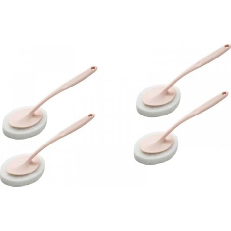 Brosse de nettoyage pour carrelage de salle de bain, brosse de nettoyage pour carrelage, brosse de nettoyage pour carrelage, gomme, brosse de nettoyage pour carrelage, brosse de nettoyage pour manche (1/5)