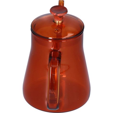 Bouilloire à long bec verseur, grande capacité, résistante à la chaleur, facile à nettoyer, cafetière à longue ouverture (1/5)