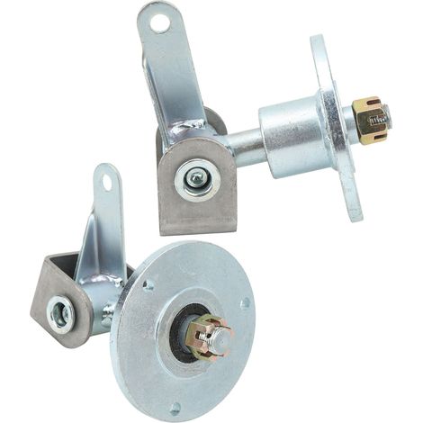 Moyeux de roue avant à 3 ergots, roulement, bride, fusée de direction pour pneus 6 pouces quad, ATV, go-kart (jeu de 3) (1/5)