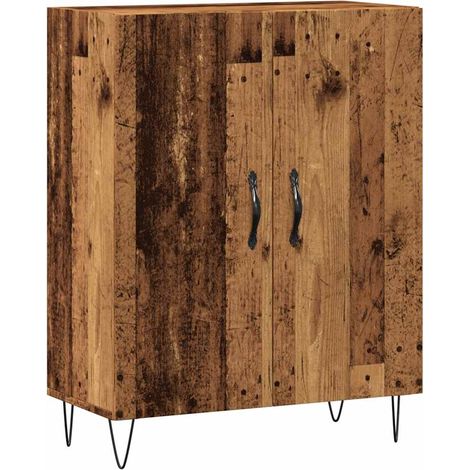 Maison Exclusive - Aparador de madera de ingeniería envejecida 69
