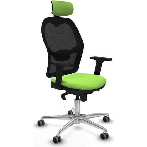 piqueras-y-crespo Chaise de bureau ergonomique pistache (1/3)