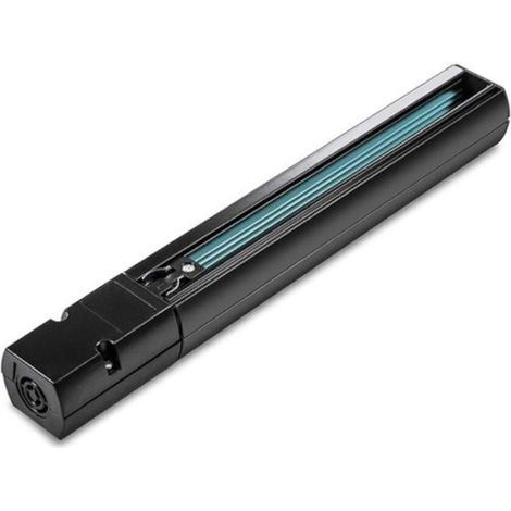 Rail triphasé en aluminium V-TAC, longueur 2 mètres, couleur noire (1/3)