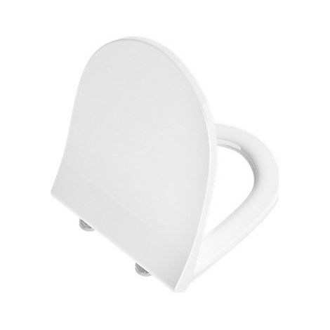 Abattant de Toilettes WC AQUANCE Belo II Slim avec Frein de Chute Thermodur Blanc Mat - BELO21084 (1/2)