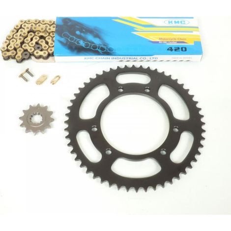 Kit chaîne Teknix pour Moto Rieju 50 MRT Neuf (1/5)