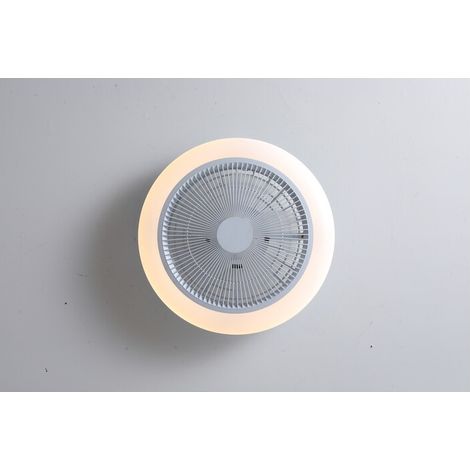 PLAFONIERA C/VENTILATORE LED RGB CCT D 46CM