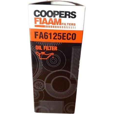 Filtro olio motore marca coopers fiaam codice filtro fa6125eco