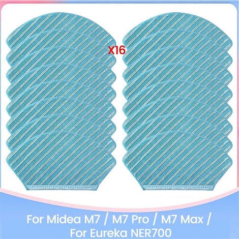 Lot de 16 lingettes lavables pour aspirateur M7/NER700 (1/5)