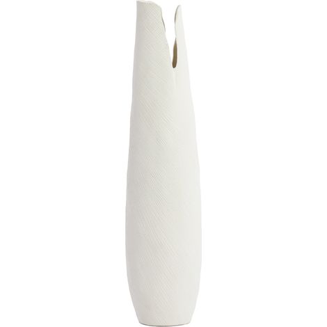 Light & Living Hohe Vase MESA Keramik creme – 19x18,5x77,5 cm