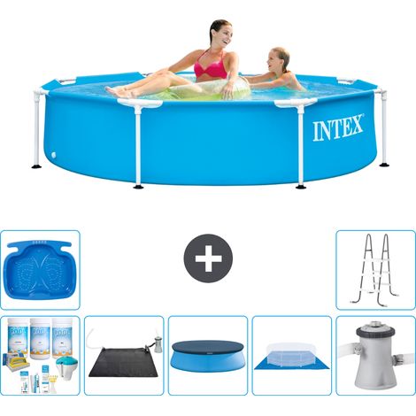 Intex Piscine Tubulaire Ronde - 244x51 cm - 8-pièces  S20394 (1/5)