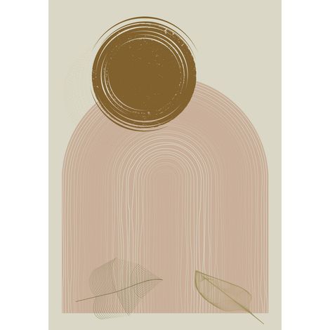 Papier peint panoramique - Boho - 180 cm x 255 cm (1/2)