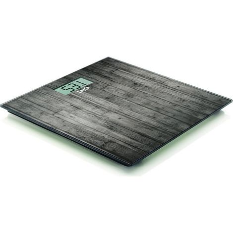 Laica PS1084 Bilancia Pesapersone Digitale Vetro Temperato 5mm Portata 180 Kg Display LCD colore Nero