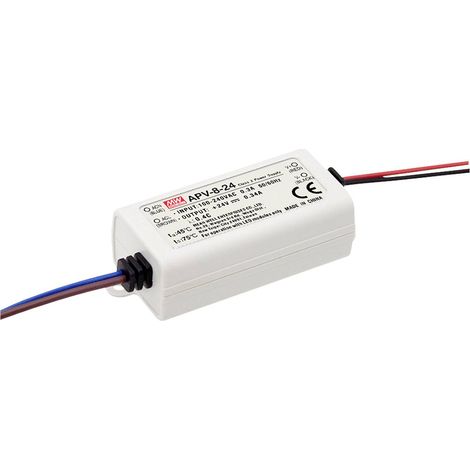 Bloc d'alimentation à découpage LED Transformateur pour LED à tension constante MW Mean Well APV-8-5 7 W (max) 0 - 1.4 A 5 V/DC non dimmable, prote W201501
