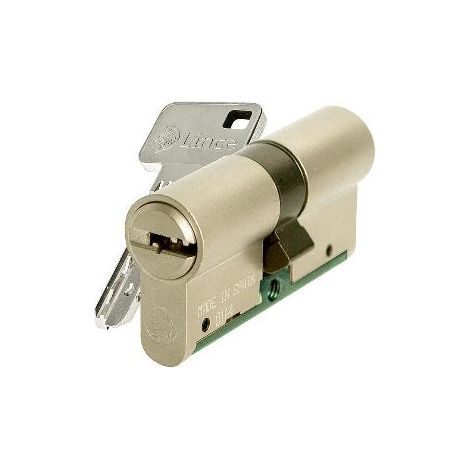 FPLUS lince bomb.seg.laton c6 50-30 , Cilindro europerfil de alta seguridad, de hecho, está certificado según la normativa europea EN 1303:2006 y presenta el grado máximo de seguri