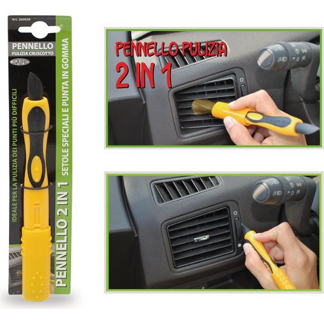 PENNELLO PULIZIA CRUSCOTTI 2 IN 1 SET 5 PEZZI - RHUTTEN (1/2)