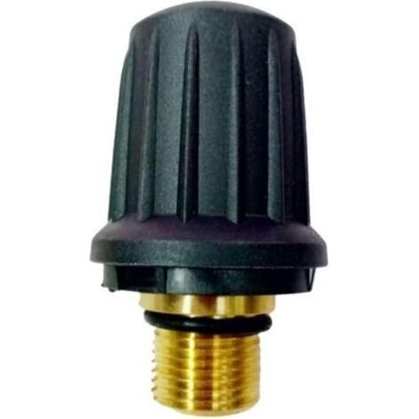Bouchon de soupape de sécurité en laiton de rechange 4.590-105.0 pour nettoyeur vapeur Karcher SC1.010 SC1.020 SC2.000 SC3.000 Series Accessoires Bouchon de sécurité de remplacement couvercle (1/5)