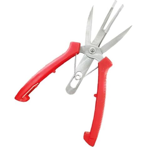 Multifunctional Stainless Steel Scissors for Gardening, Vegetable Cutting and Pruning Flowers or Fruit Trees, Ergonomic Handles (1/5)
